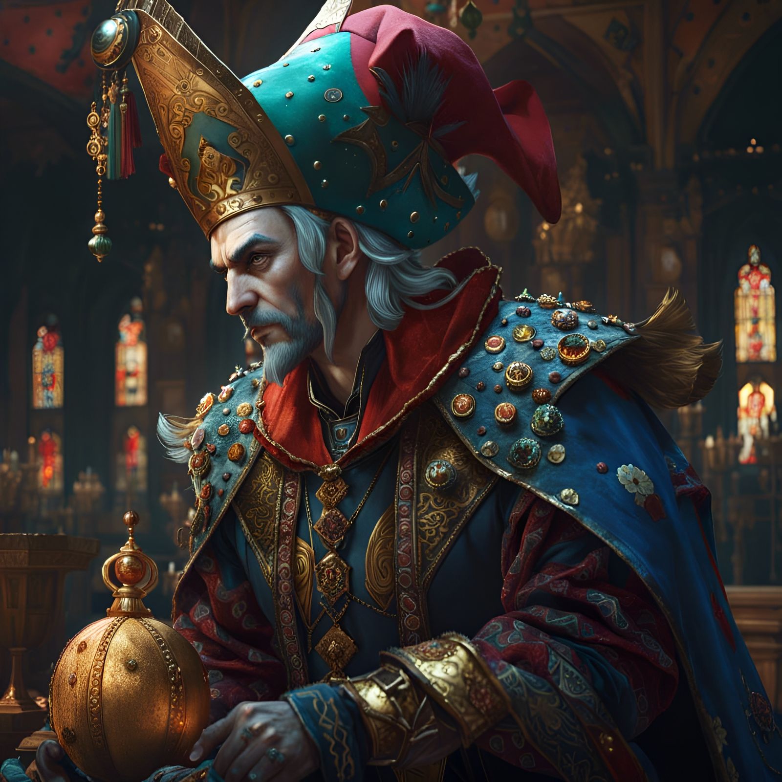 medieval court  jester