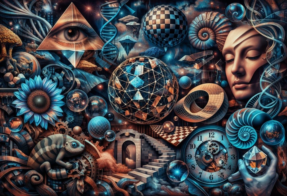 AI Generated Image Mashup