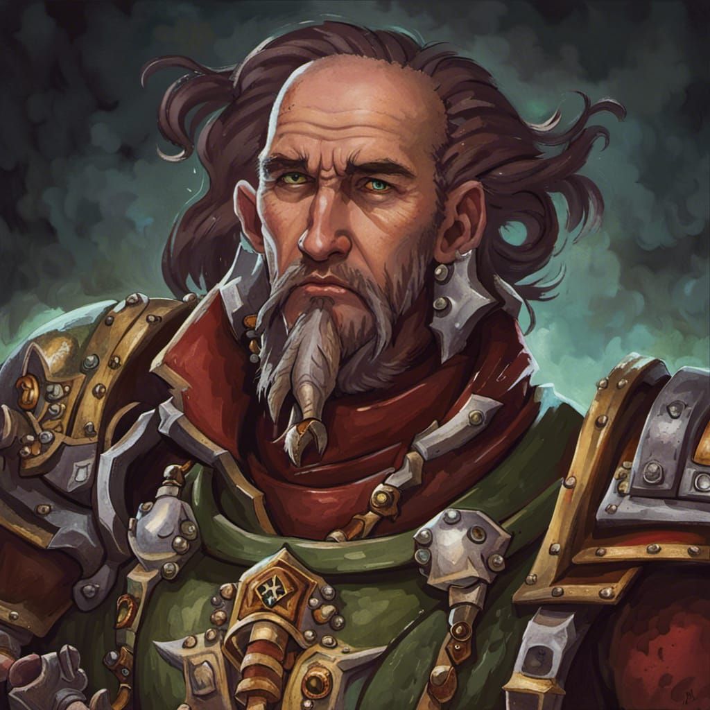 Warhammer 40k Rogue Trader Portrait