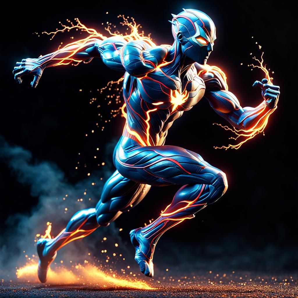 The superhero sprinter