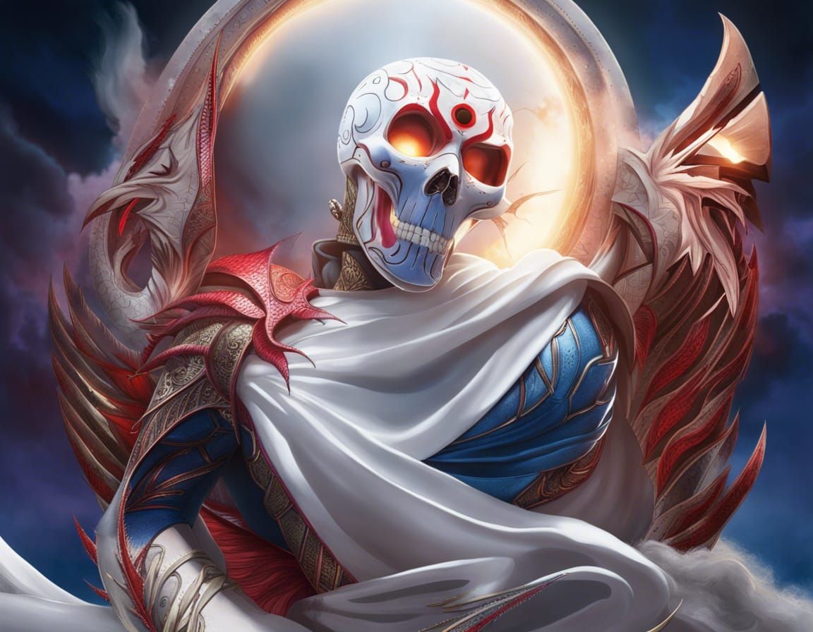 The Cringe Bulls-Eye Skull