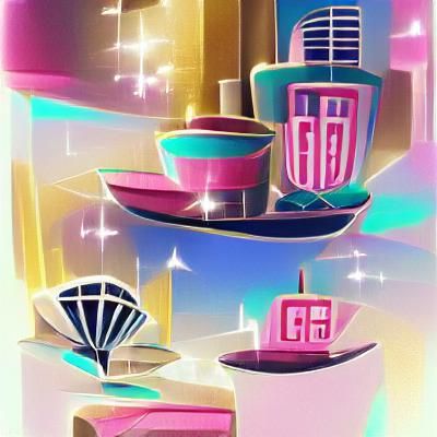Gacha life art deco