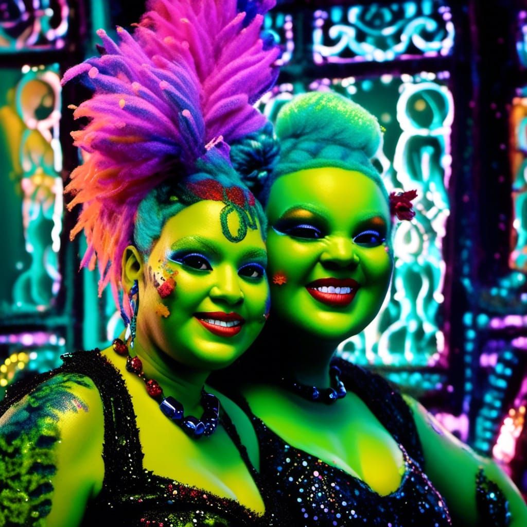 Enchanted Forest: Plus-Sized Goblin and Pixie Friends