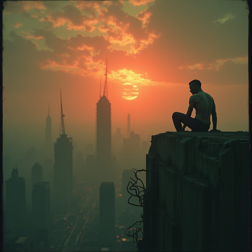 Post-Apocalyptic Metropolis: A Nightmarish Surrealism