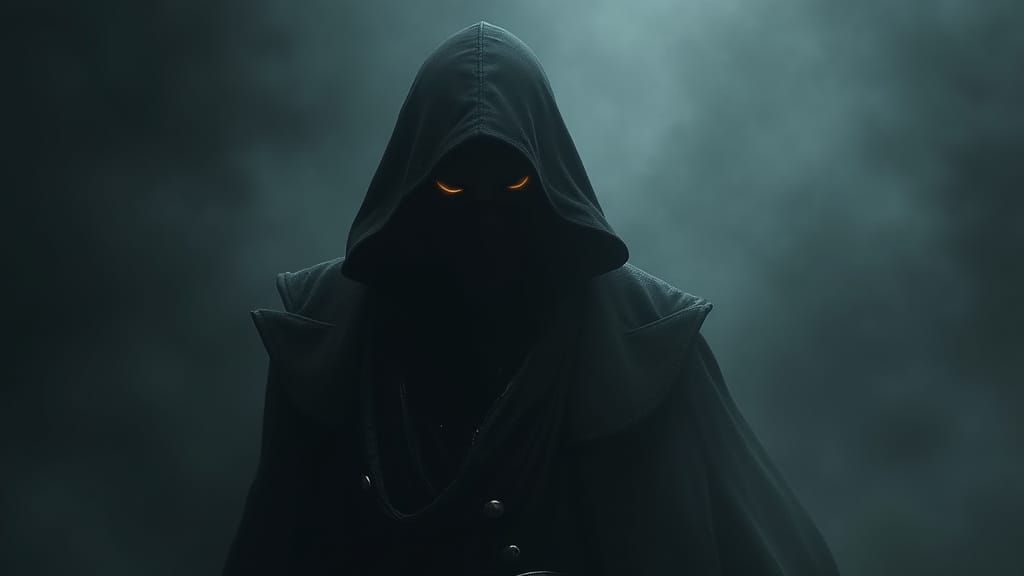 Corvo Attano in Dark Fantasy Concept Art Style