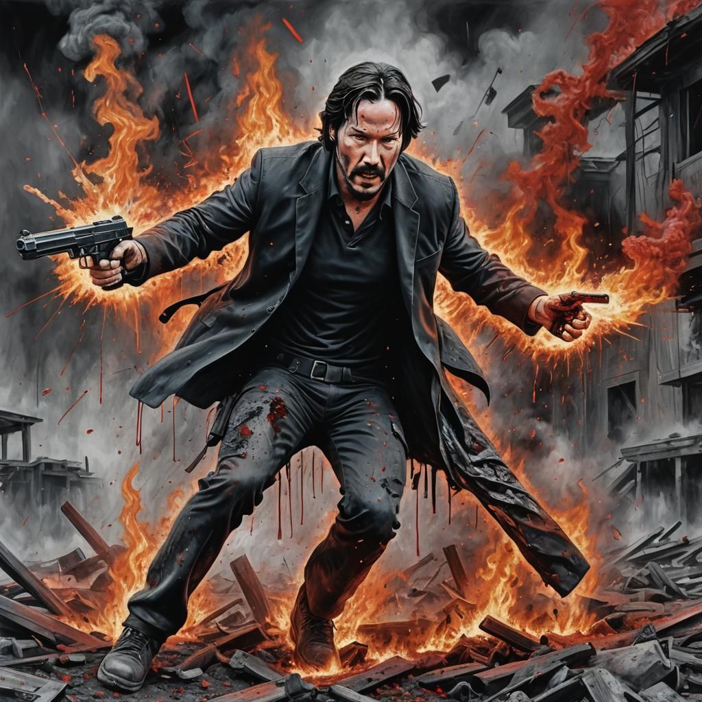 Keanu Reeves: Action Hero vs Undead in Wasteland