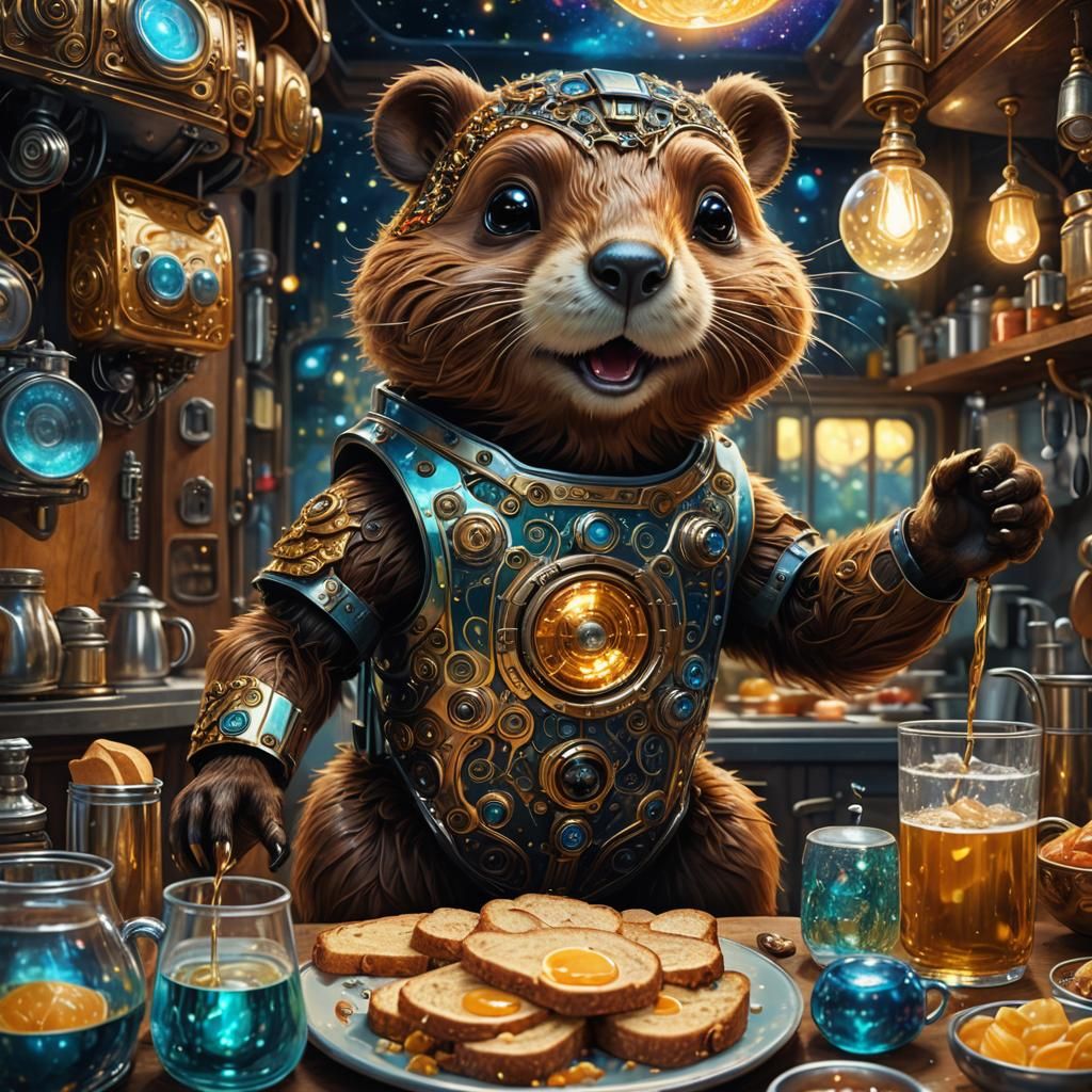 Robotic Beaver Chef