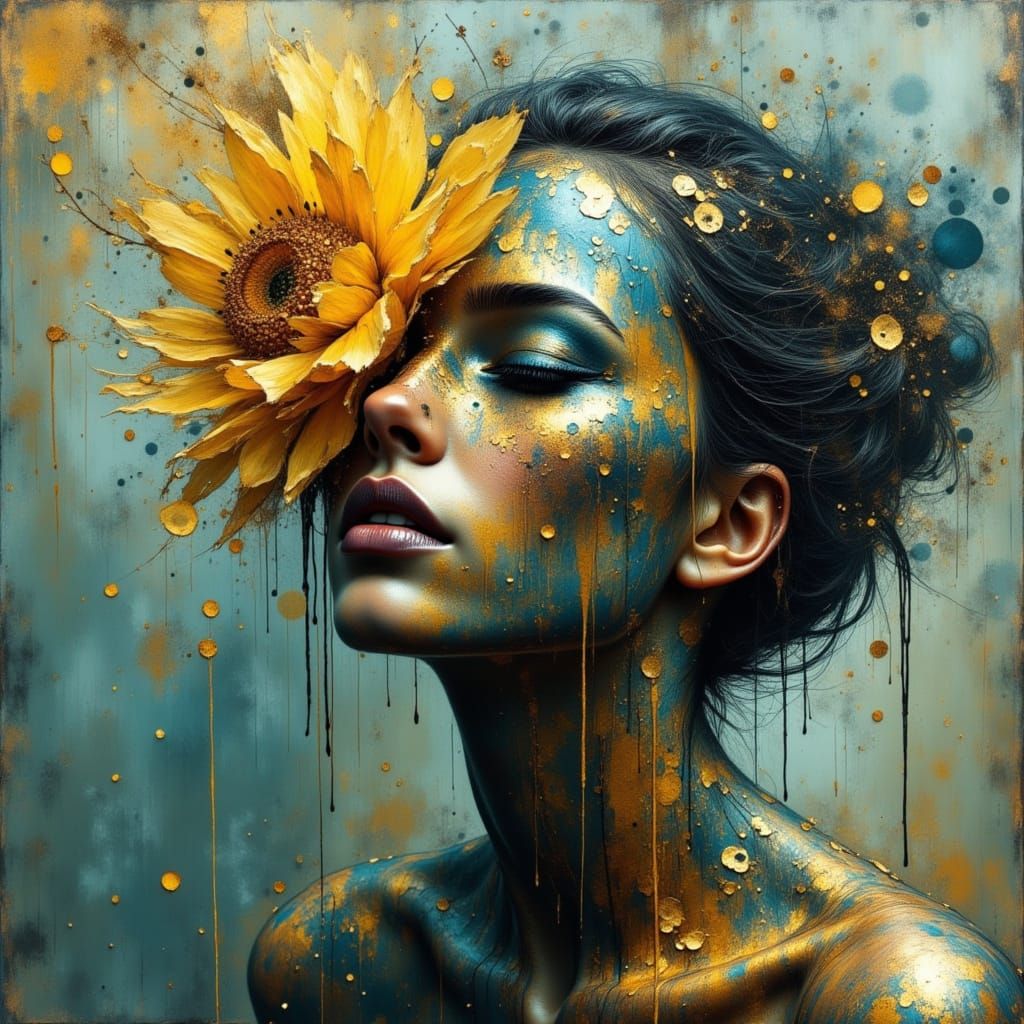 Figure's Metamorphosis in Digital Painting Style