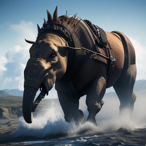 Vibrant Hyperrealistic 8K Landscape