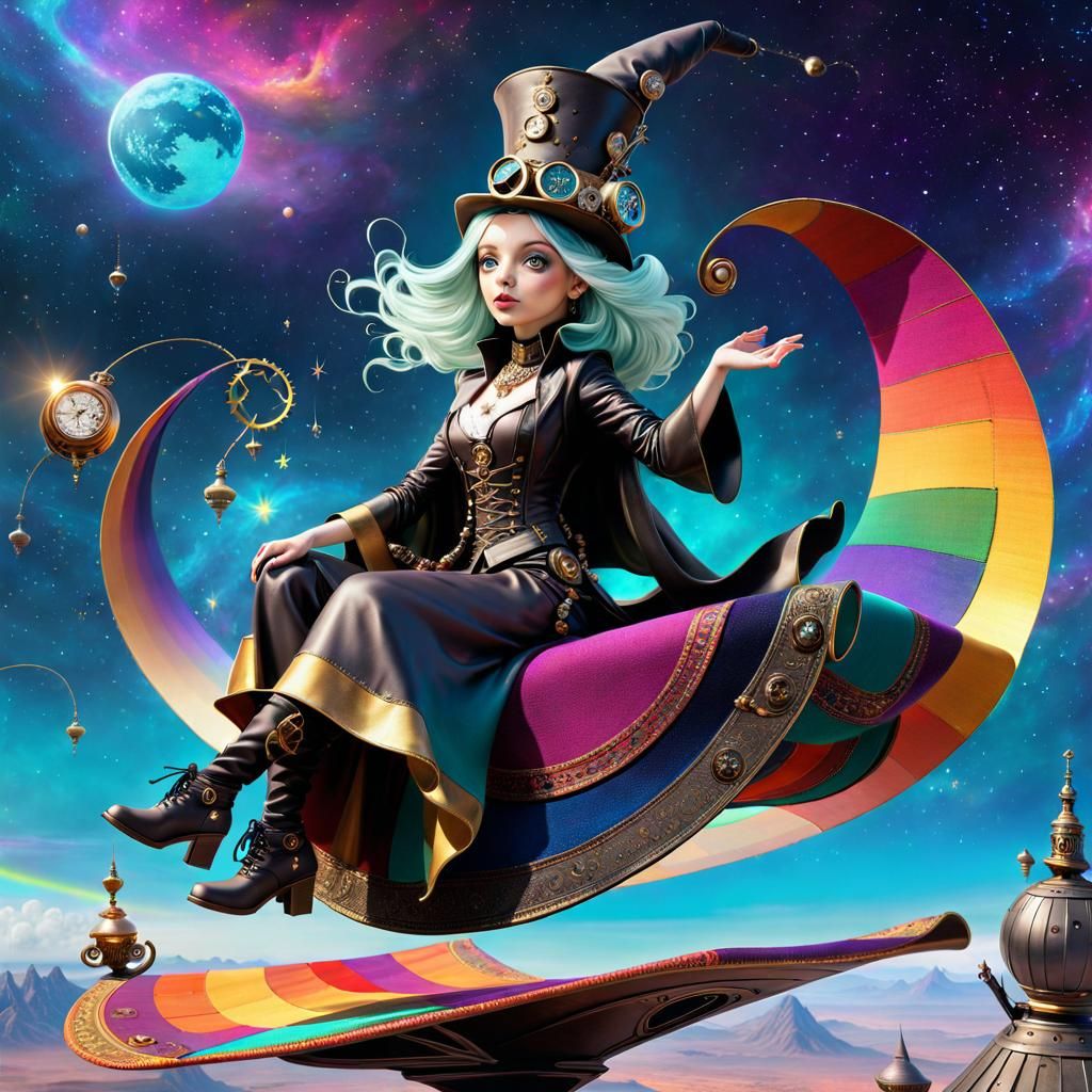 A Whimsical Sorceress