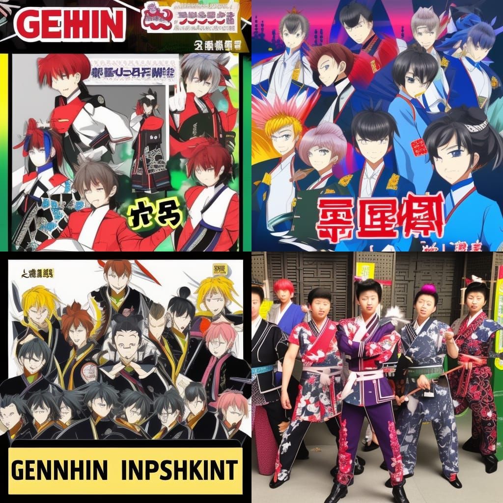 Genshin Impact Character Art