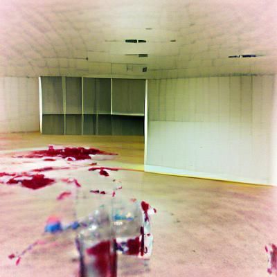 Minimalist Empty Canvas: A Blank Image