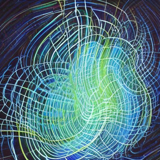 Ethereal Soul Form Unfolds in Radiant Light