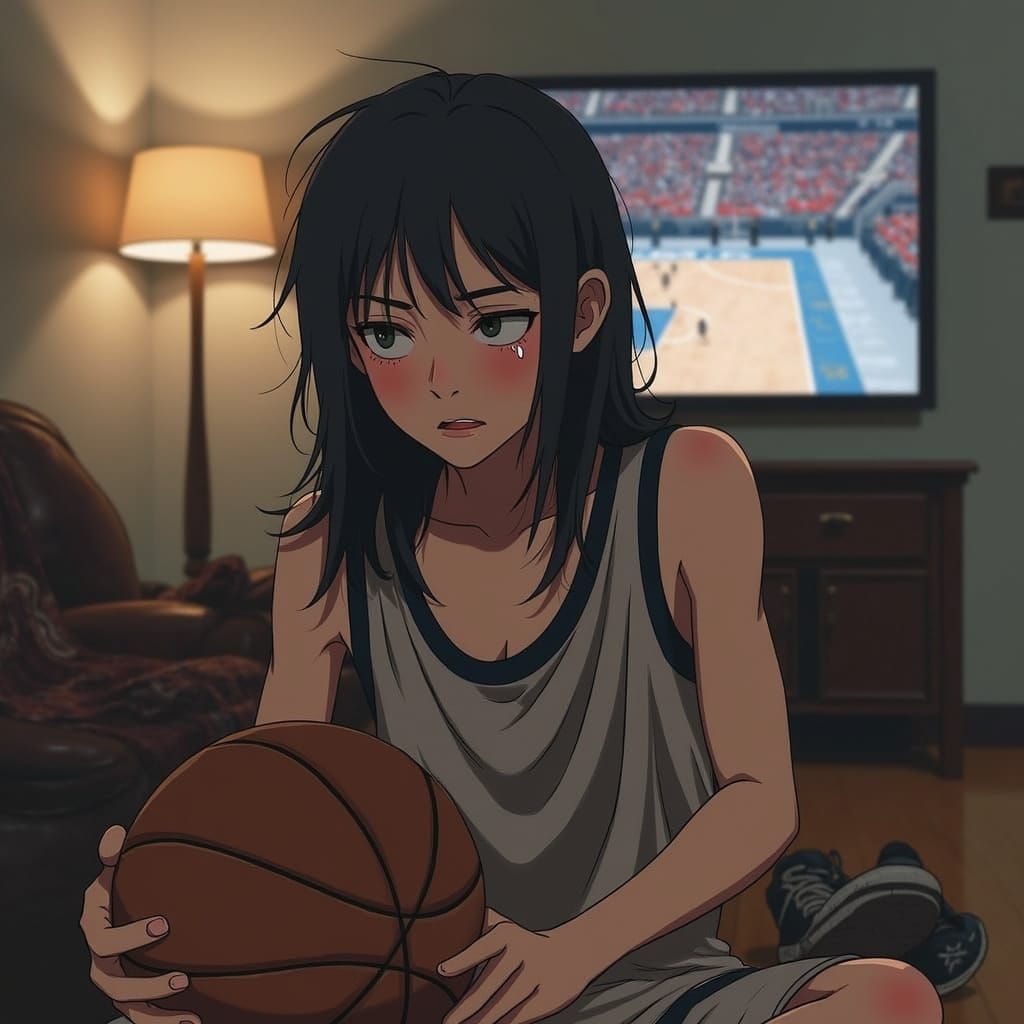 Lost in Nostalgia: A Young Man's Bittersweet Basketball Mome...