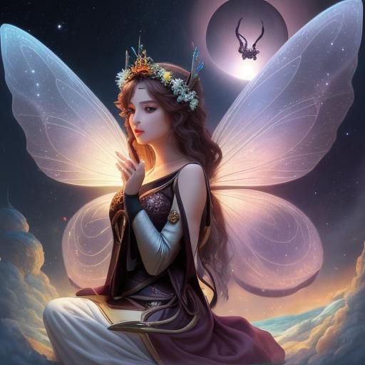 Mythological Fairy Tale Image Generated with ControlNet