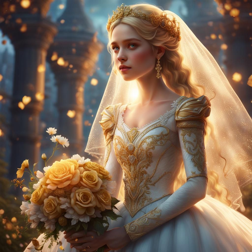 Princess Wedding Day: Detailed Matte Painting