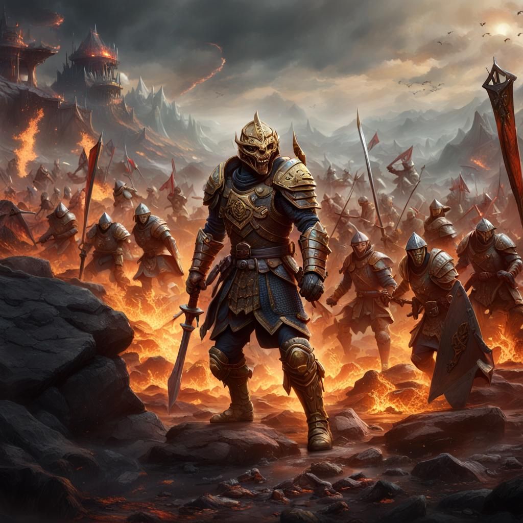 Hobgoblin Commando Wielding Nodachi on Battlefield