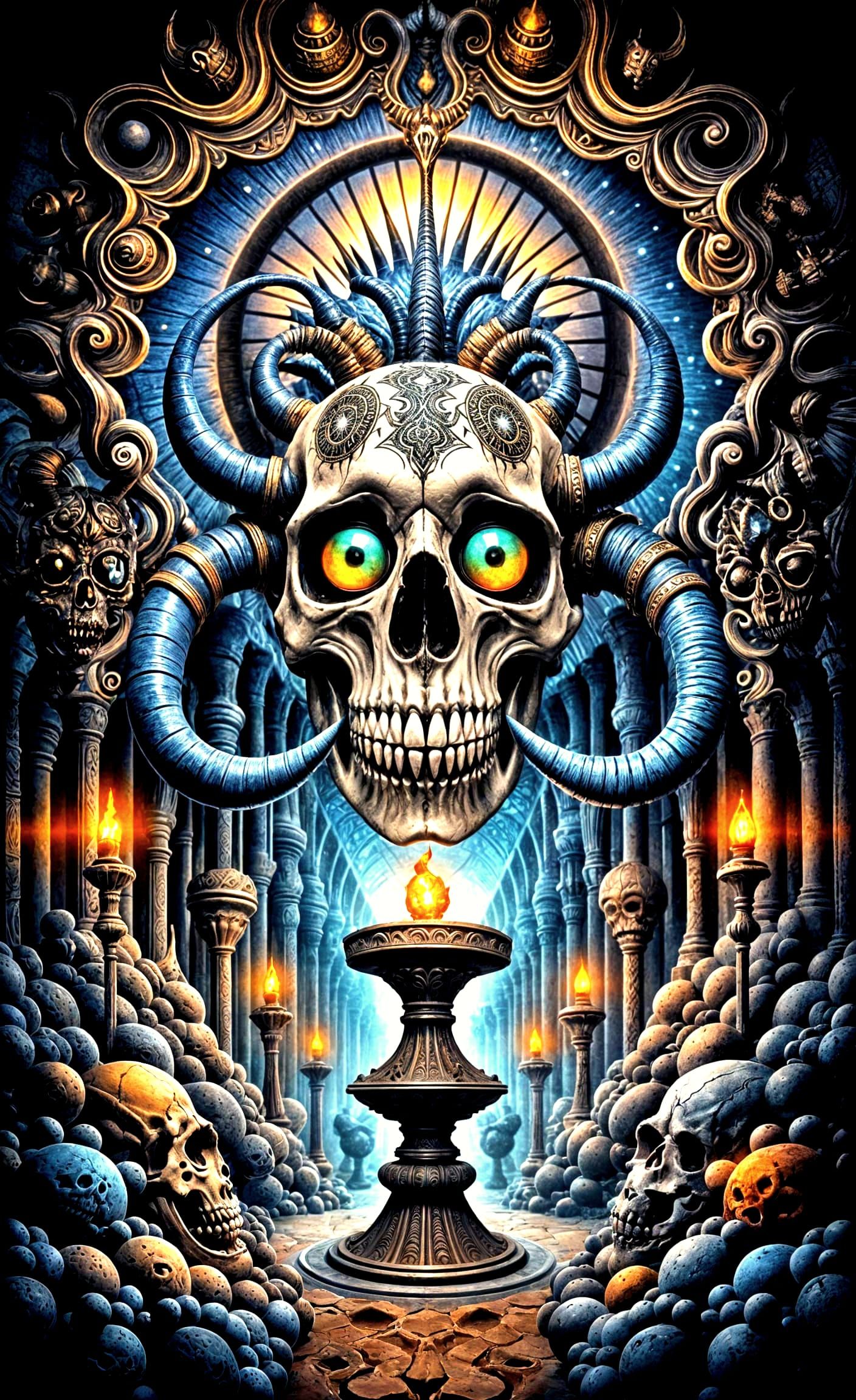 SKULL OF THE LATE 'N' GREAT