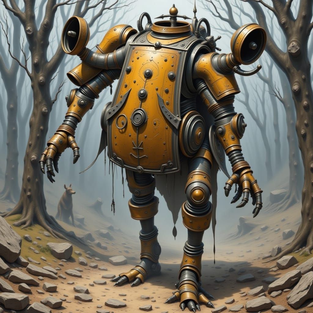 Whimsical Clown Graphite Caricature