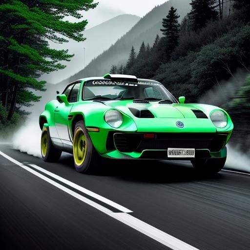 Vw sp2 rally car
