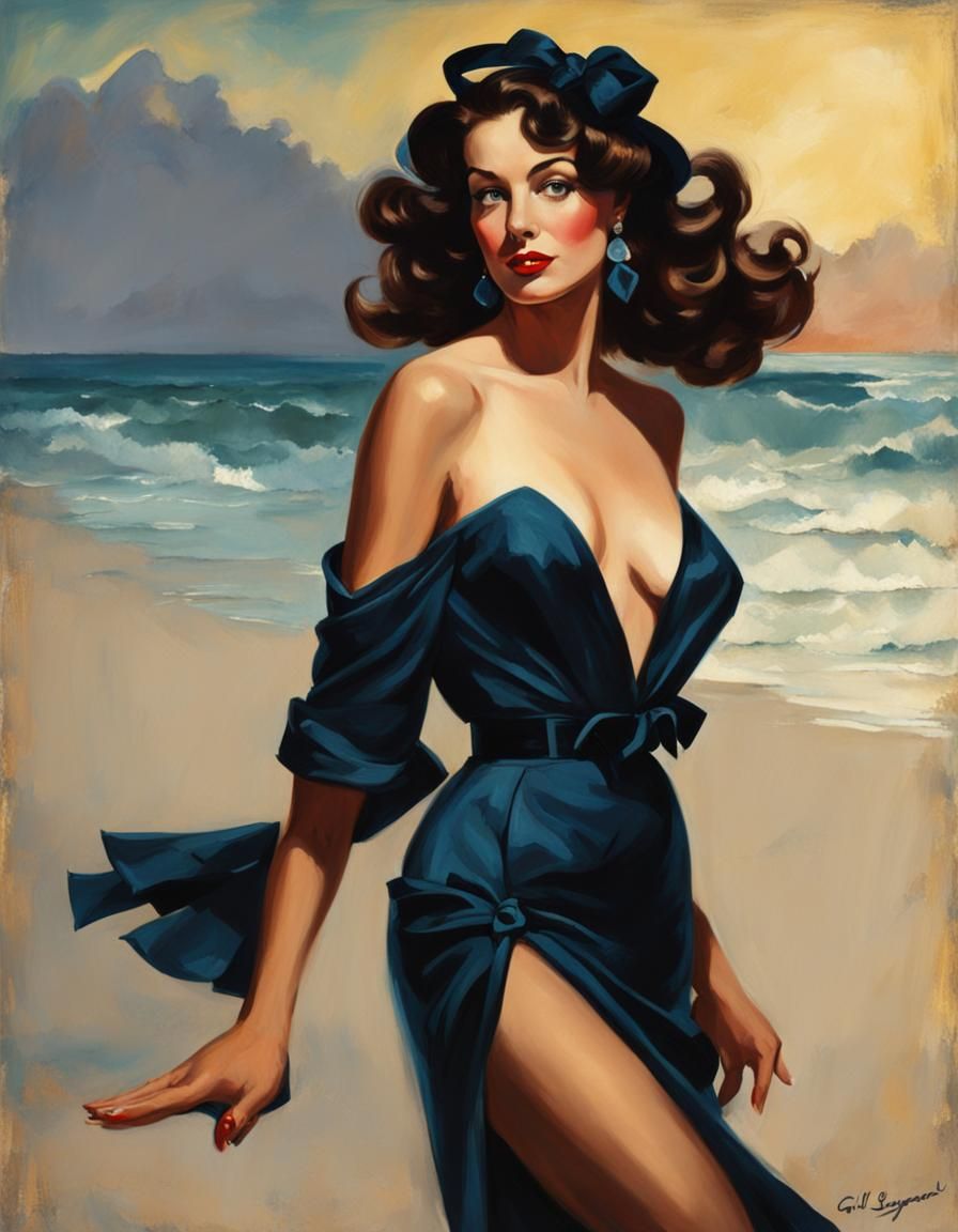 Portrait of a beautiful woman