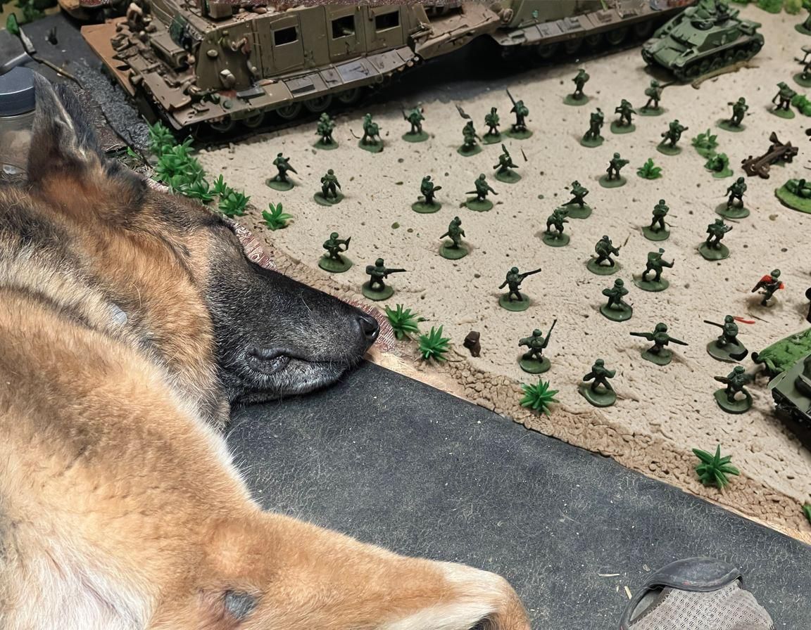 Toy Story:  Assault upon a sleeping Iris.