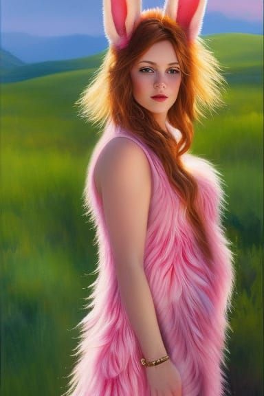 Pin-Ups: Easter Bunny #24