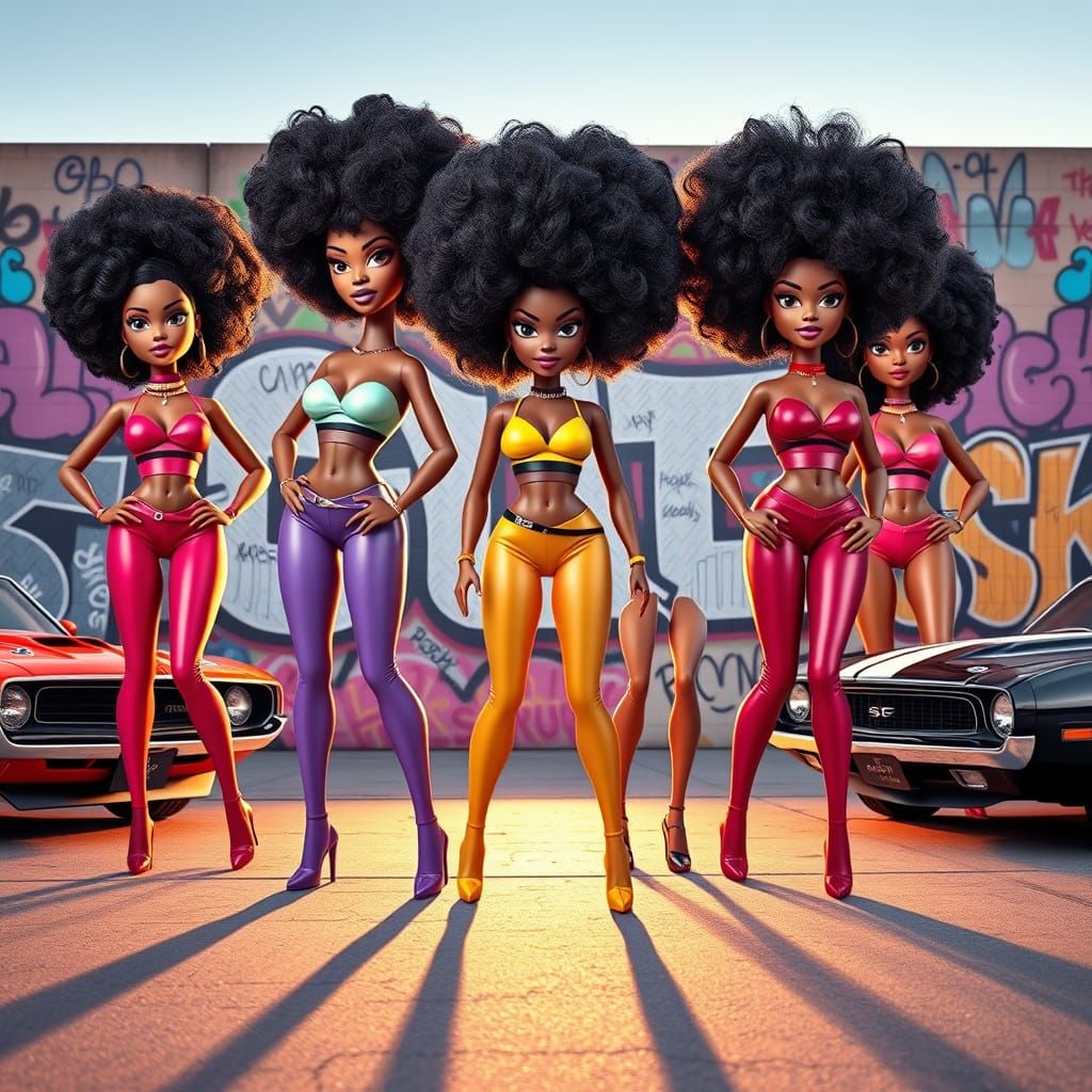 The Bratz Doll Gang of L.A.