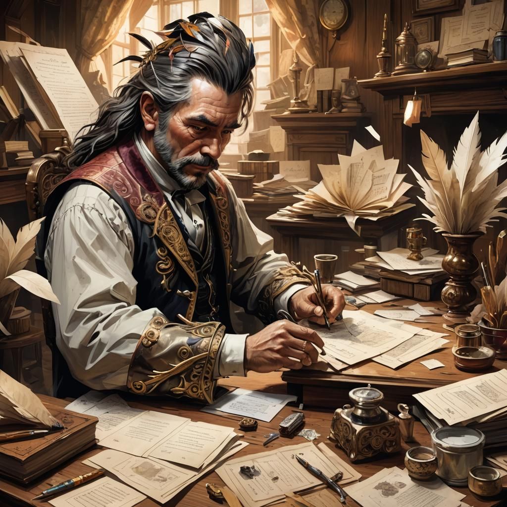 Creating Elegant Invitations: Art Nouveau Digital Painting