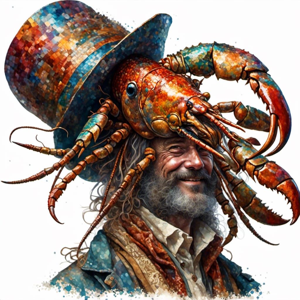 Grandpa's Spirit Animal is a Lobster in a TopHat
