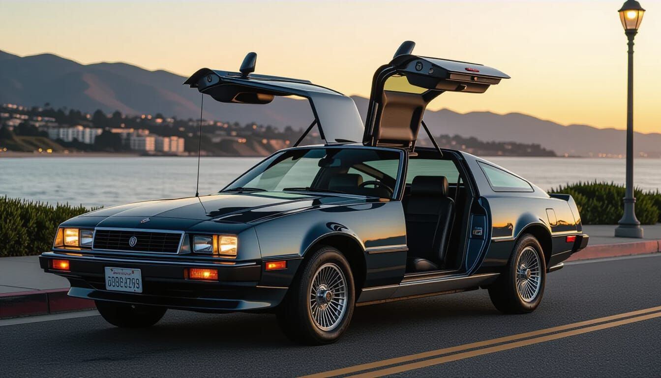 1982 Neoclassic Clenet Coupé with Gullwing Doors