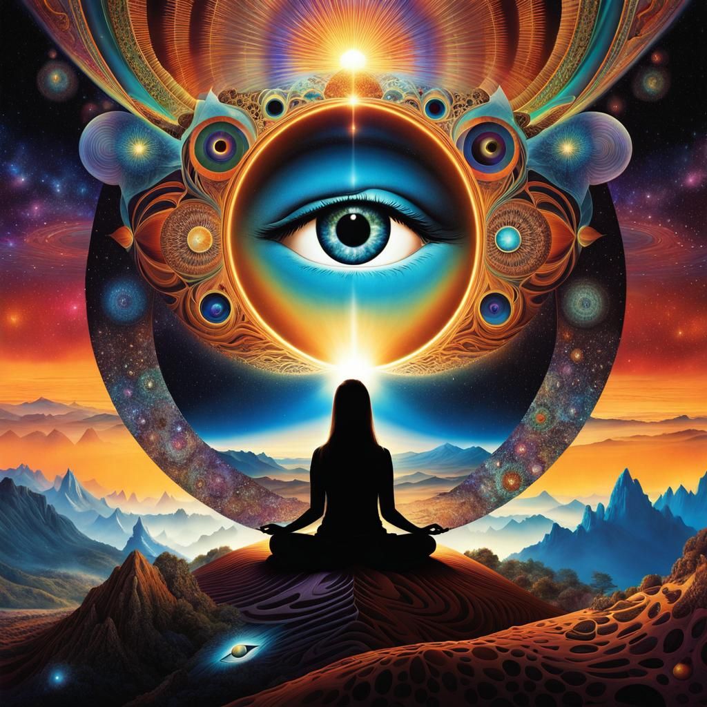 Abstract Third Eye Opening in Cosmic Landscape
