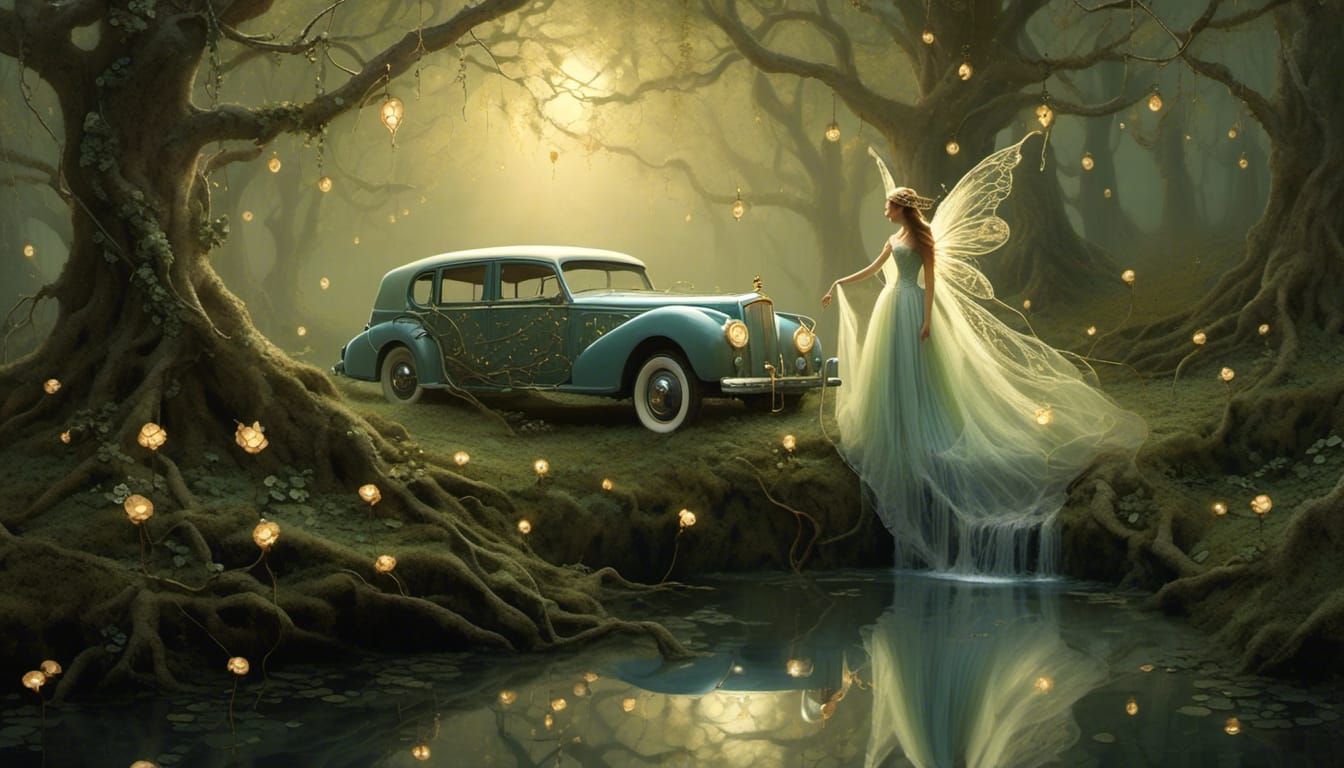 Fairy Car set piece