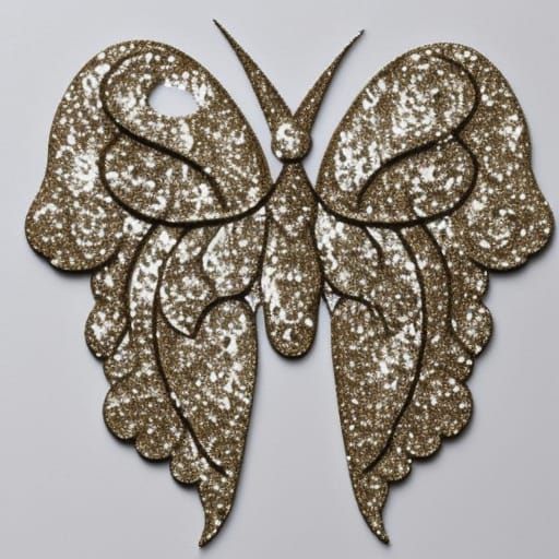 Intricate Glitter Sparkles in High Detail