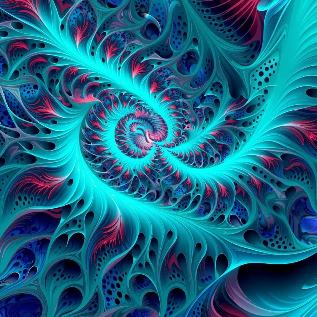 Surreal Dark Fantasy Landscape Art in Deep Colors