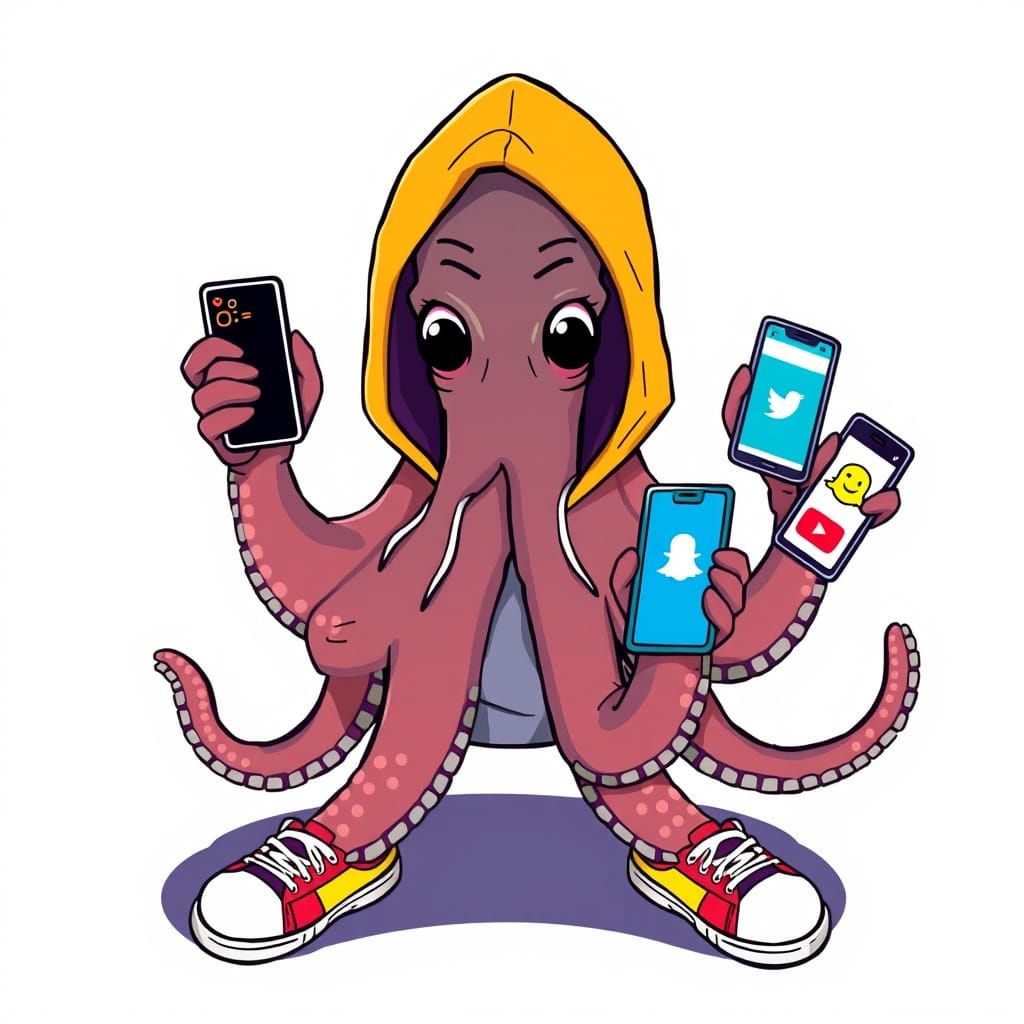 Octopus Social Media Influencer