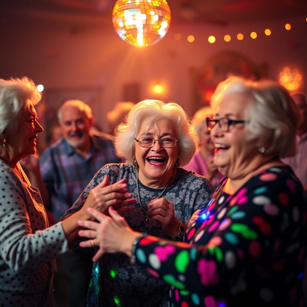 Senior Citizens Dance the Night Away at Lively Nursing Home ...