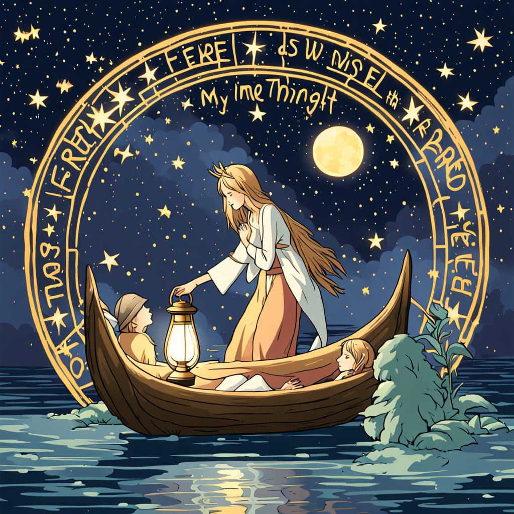 Peaceful Night Sky and Wild Things