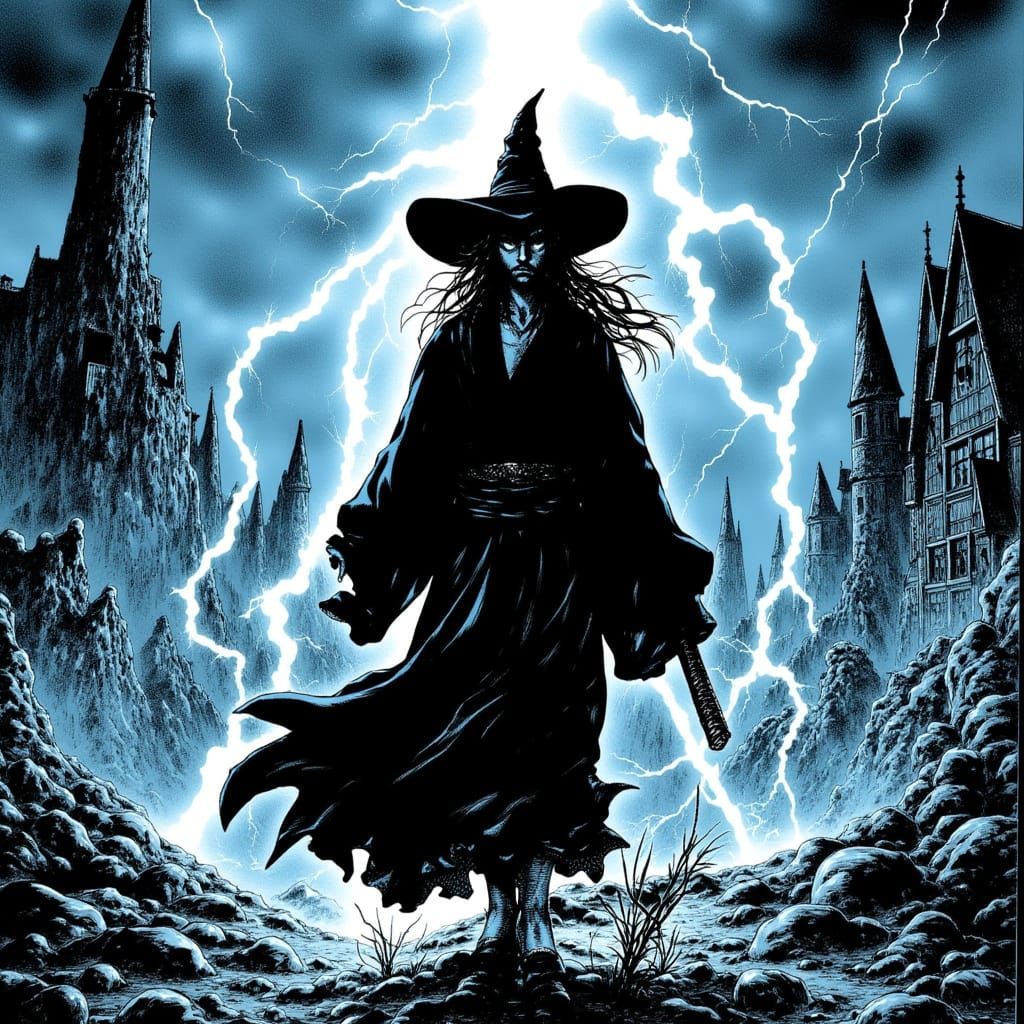 Storm Weaver: The Mysterious Powers of Asuko the Grim Witch