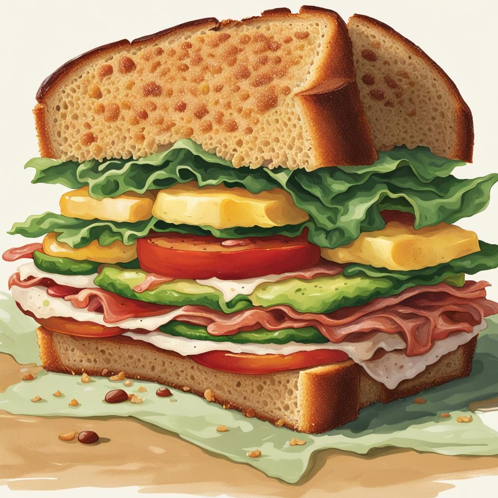 The Sandwich That Bites Back: A Humorous Concept