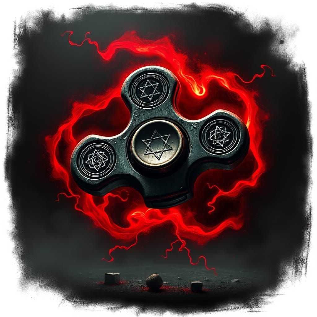 Cursed Fidget Spinner