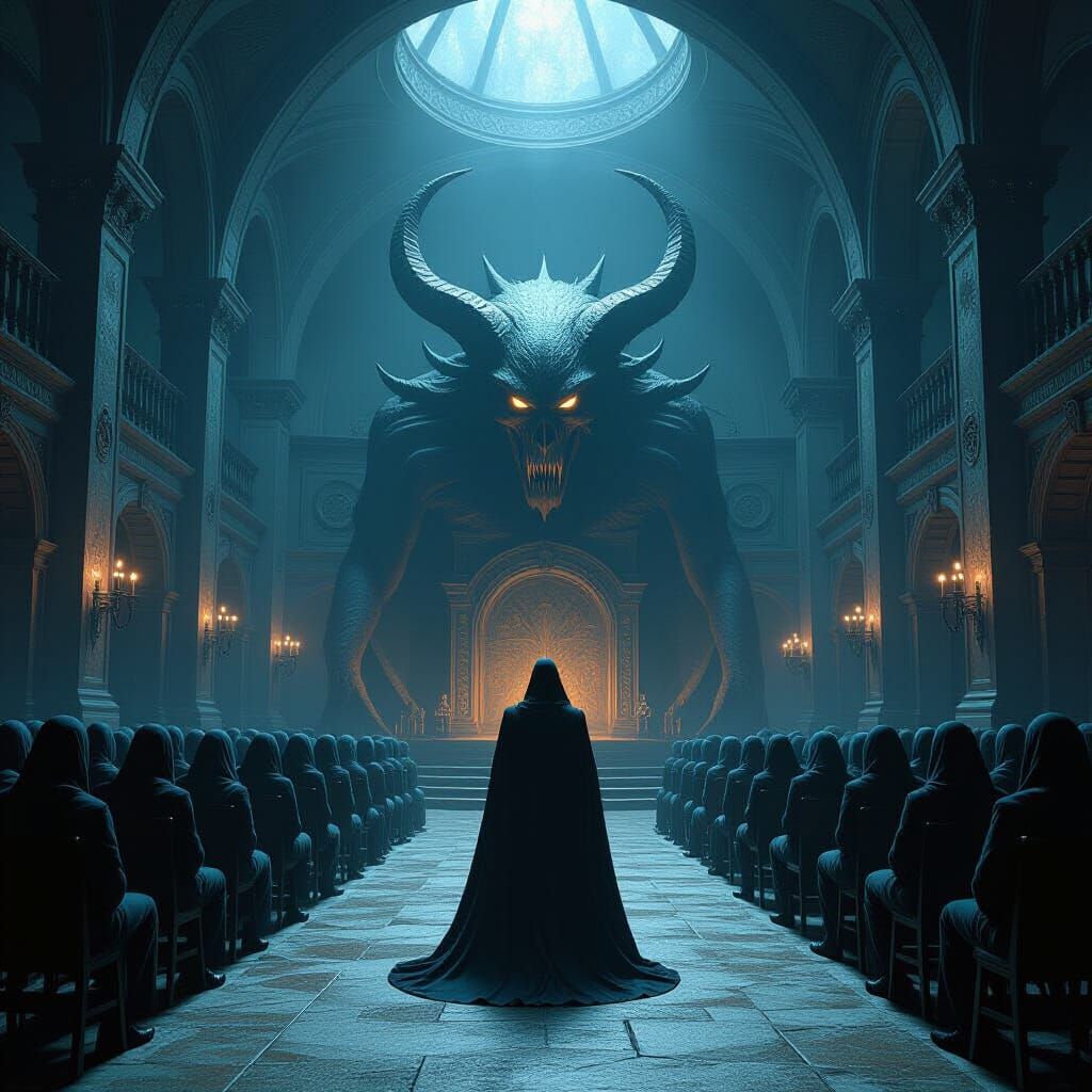 Ars Goetia: 72 Demons in Dark Fantasy Style