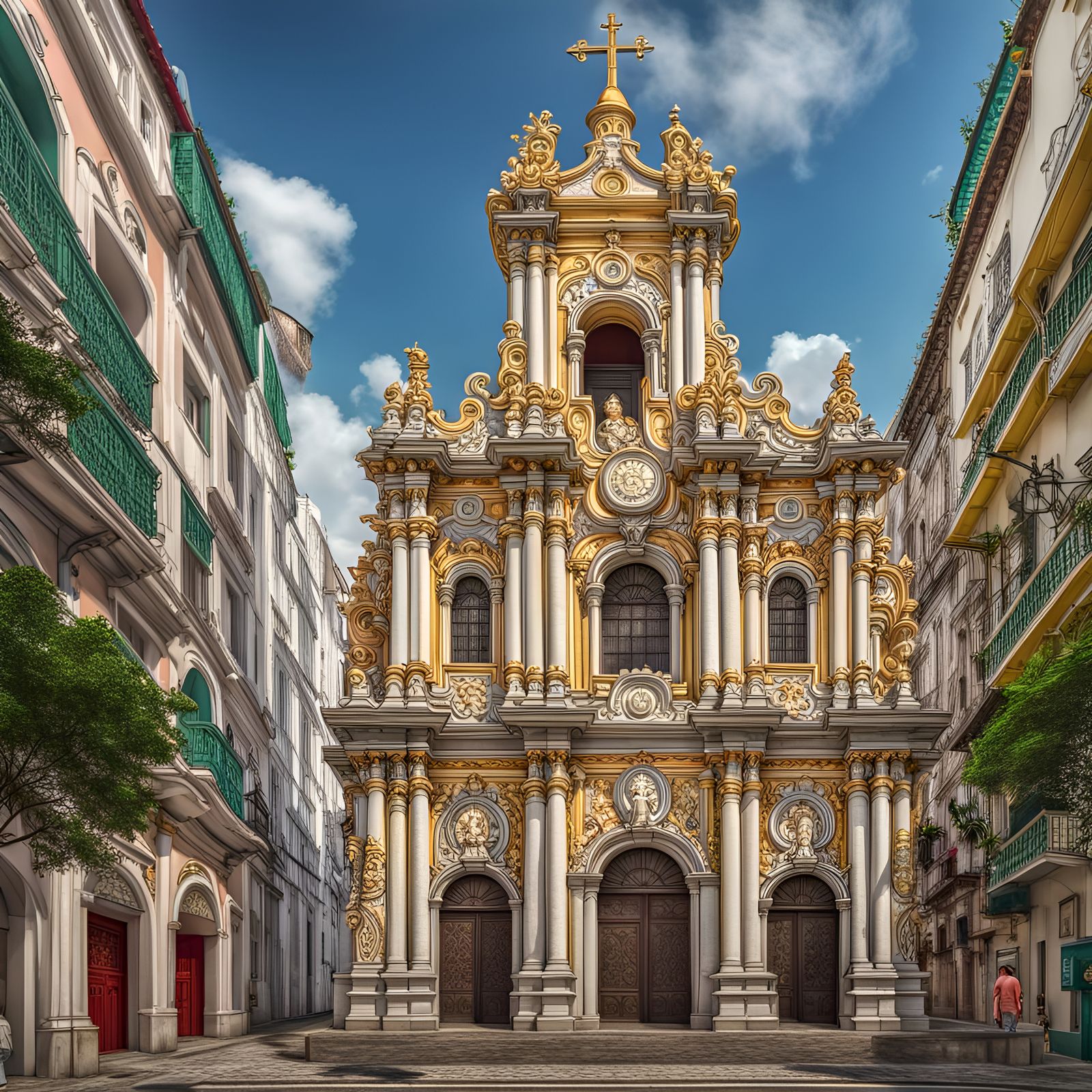 Macau's Santo Nome de Deus: A Digital Art Portrait