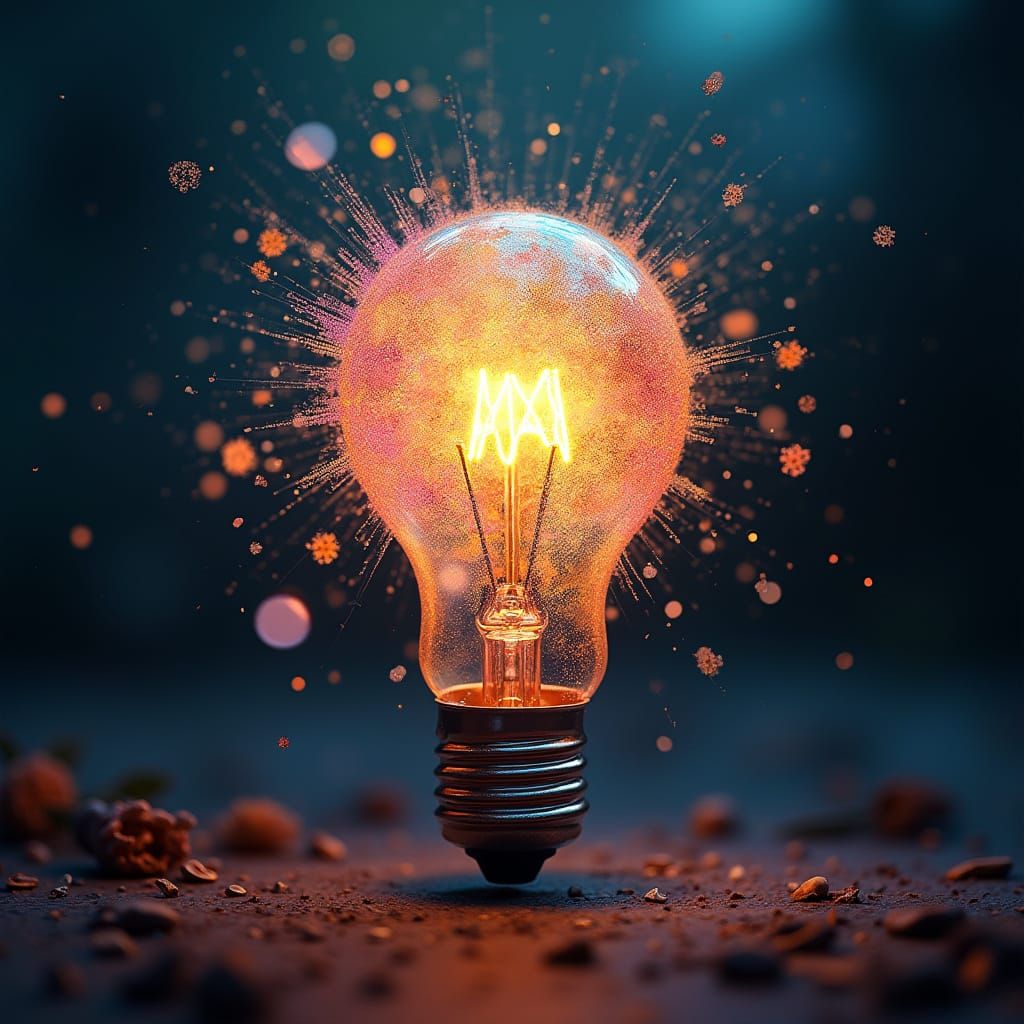 Vibrant Bloom of Enlightenment