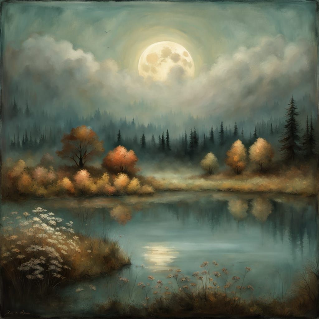 Moonlit Landscape