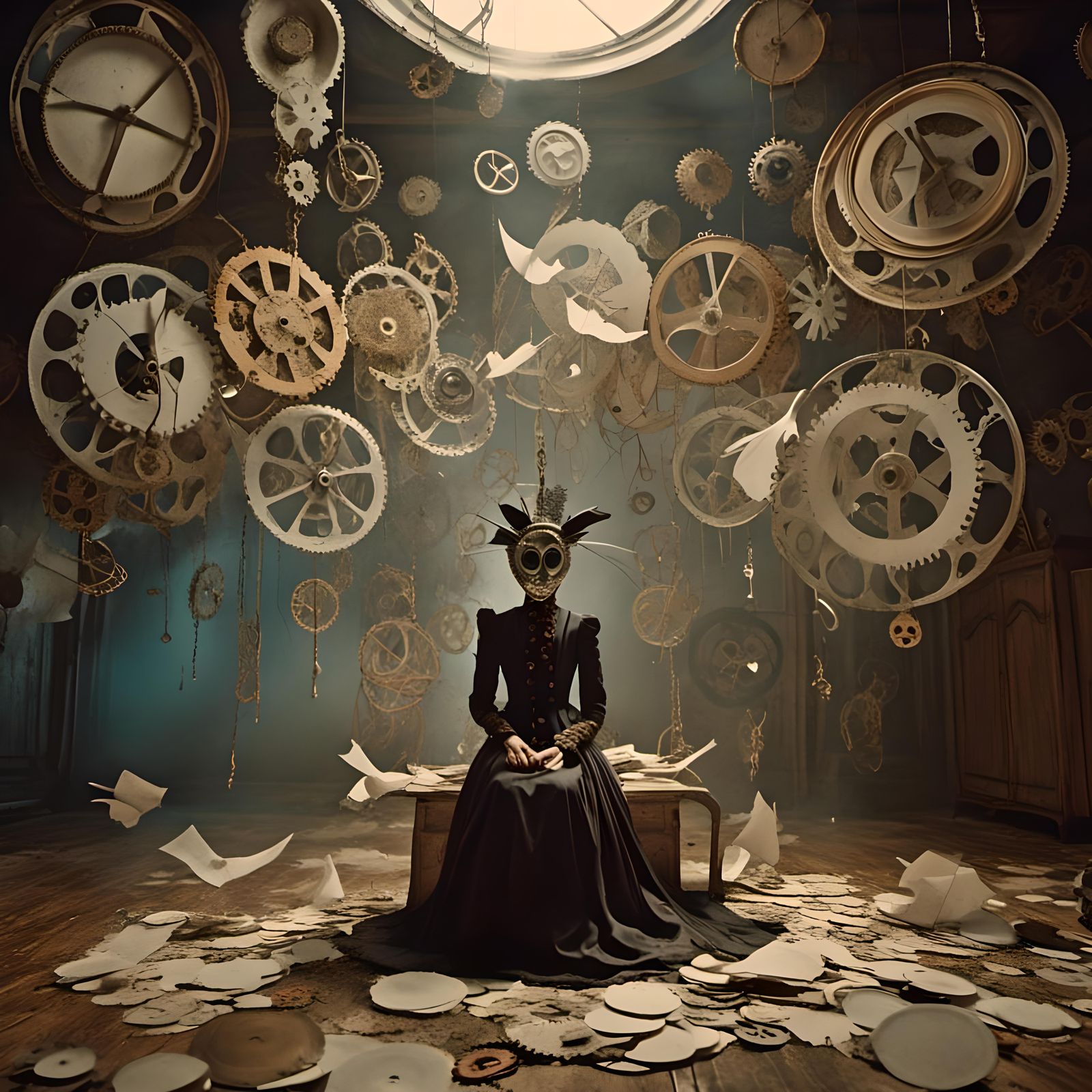 Surreal Dreamscape Sky in Cinematic Style