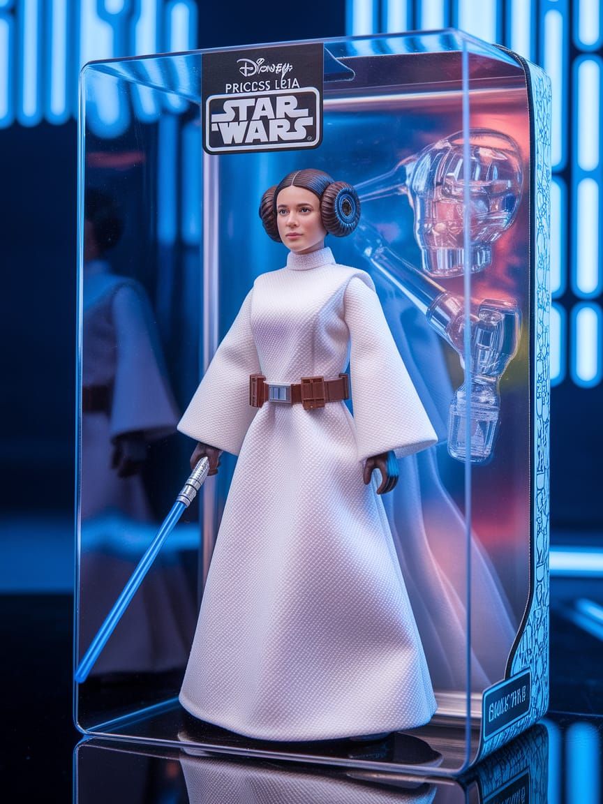 Hyper-Realistic Action Figure in Packaging Box