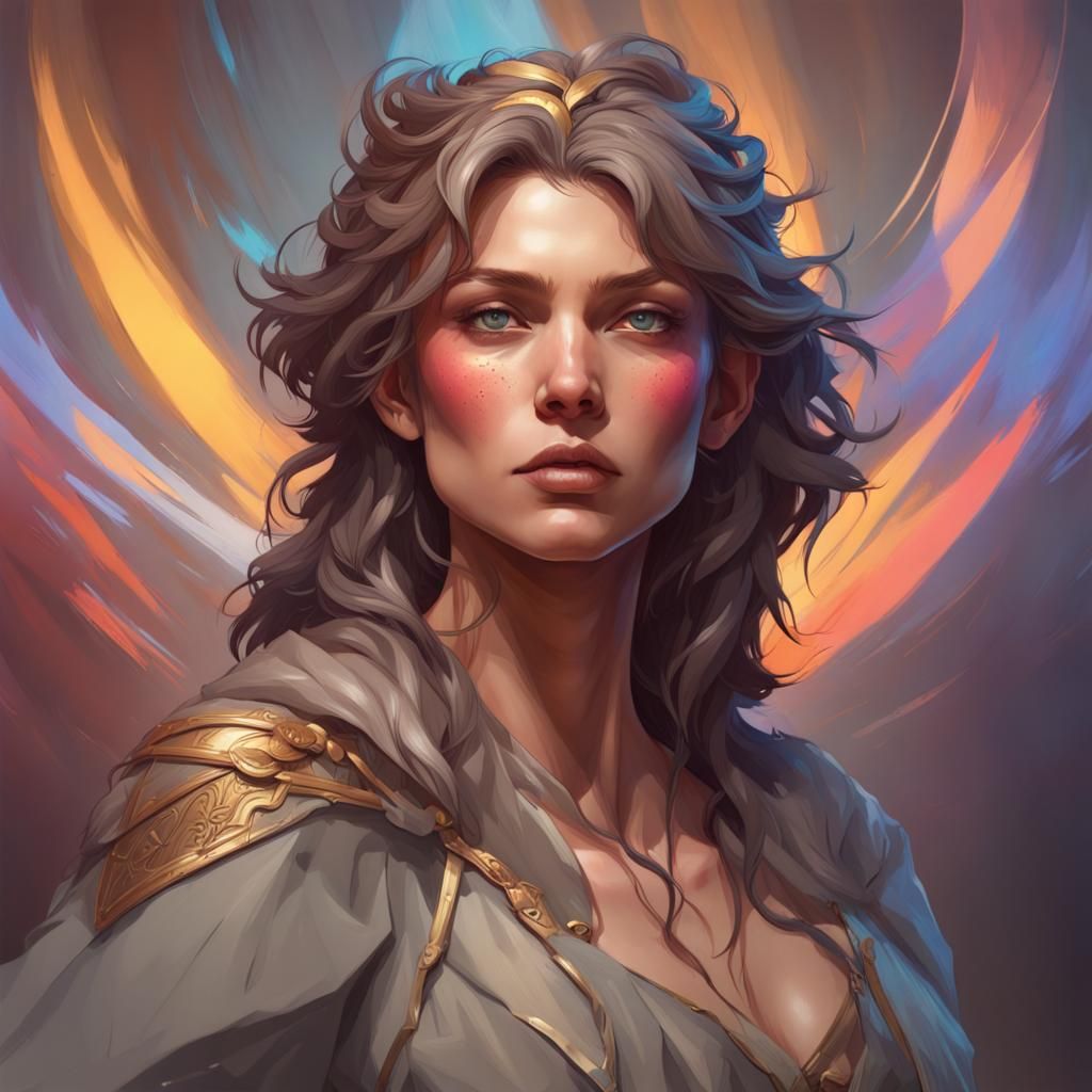 Courageous Woman: Hyperdetailed Portrait in Unreal Engine 5