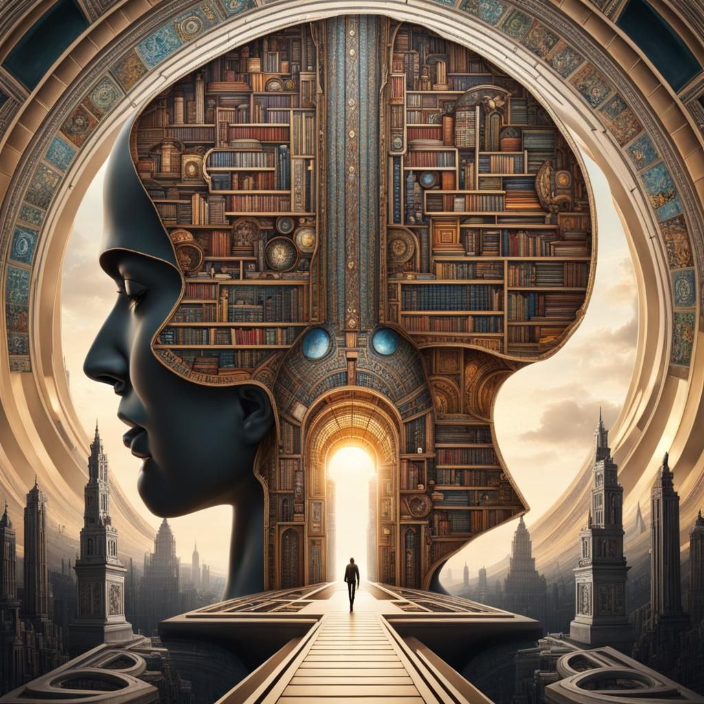 The path of knowledge into my head