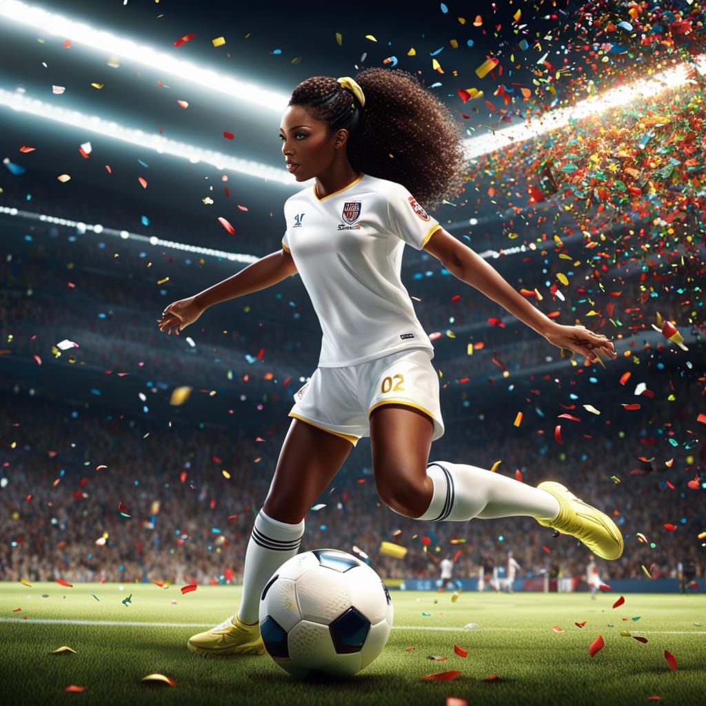 Filipina Soccer Player Celebrates Historic World Cup Win